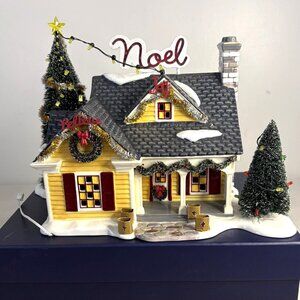 SOLD Department 56 Snow Village, Christmas Lane, The Noel House, Lighted